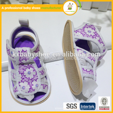 2015 los zapatos más lastest de las sandalias del bebé del diseño de la alta calidad linda dulce encantadora de la lanza